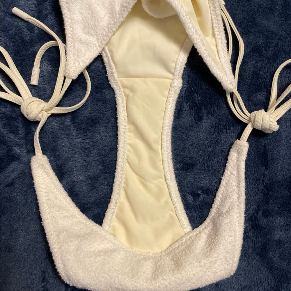 Triangl Coconut Terry Cloth Bikini Bottoms - Picture 4 of 7